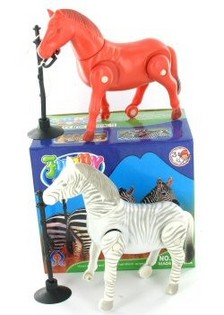 MANEŽAS ARKLIKAS IR ZEBRA DĖŽUTĖJE