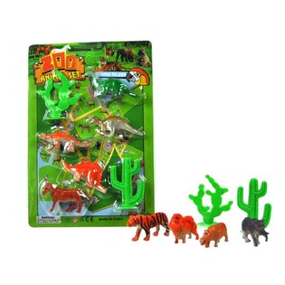 Zoologijos sodo žaidimų rinkinys (12 vnt.)