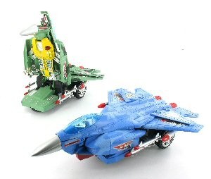 BUMP & GO F16 ROBOTAS - Transformuojamas naikintuvas