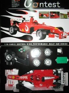 Didelis RC Formulės 1 Automobilis Contest