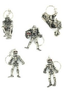 Raktų Pakabukas Skeletas (24 vnt.)