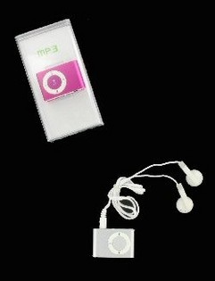 MP3 Grotuvas su Ausinėmis - 4GB (Įvairių Spalvų)