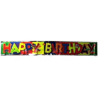 HAPPY BIRTHDAY BANERIS (15 vnt.)