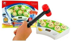 Žaidimų Konsolė Žiurkėnas | Vikrumo Žaidimas Whack-a-Mole