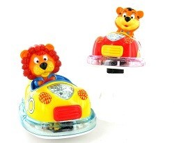 Mašinėlė Bump & Go su Gyvūnais