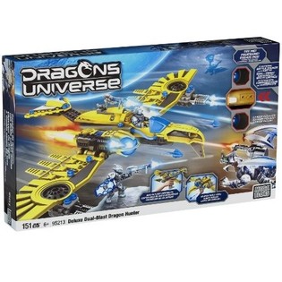 MEGA BLOKS DLUXE DUAL-BLAST DRAKONŲ MEDŽIOTOJAS