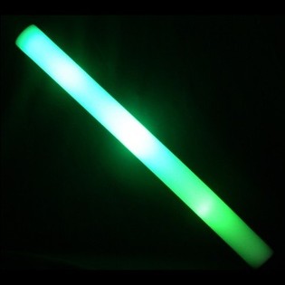 LED Putplasčio &Scaron;viečianti Lazdelė - Žalia - 45 cm (17 vnt.)