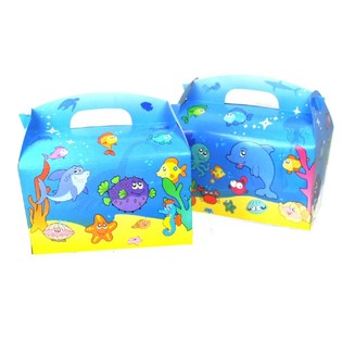 MENIU DĖŽUTĖ - SEA LIFE (50 vnt.)