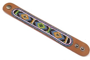 Odinė apyrankė Aztec Mėlyni Kalnų Krištolai (1 vnt.)