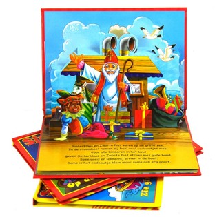 SINTERKLAAS POP-UP KNYGELĖS (12 vnt.)