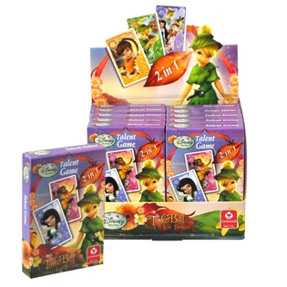 Disney Fėja Amelija (Tinker Bell) „Du viename“ kortų žaidimas (12 vnt.)