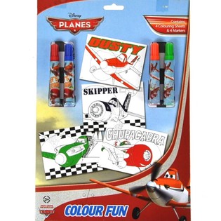 Disney Planes piešimo rinkinys, 8 dalių (24 vnt.)