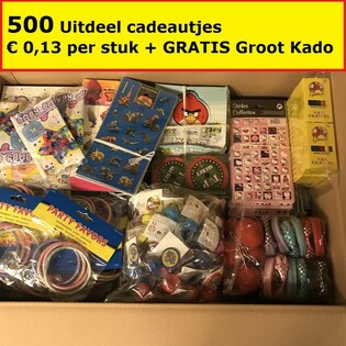 MEGA DOVANĖLIŲ RINKINYS 500 VNT. + NEMOKAMA DOVANA