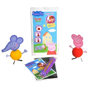 Pasidaryk pats Peppa Pig molio figūrėlę (10 vnt.)
