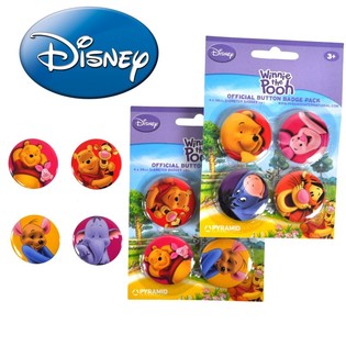 4 dalių ženkliukų rinkinys Disney Mikė Pūkuotukas (24 vnt.)