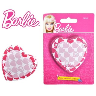 BARBIE ŠIRDELĖS FORMOS UŽRAŠŲ KNYGUTĖ PAKUOTĖJE (6 vnt.)