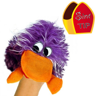 PLIU&Scaron;INĖ RANKŲ LĖLĖ / CRAZY BIRD (12 vnt.)