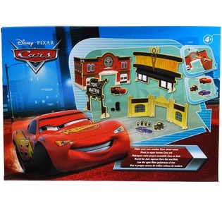 DISNEY CARS - MEGA DIDELIS MEDINIS RINKINYS "SUSIKURK SAVO CARS RINKINĮ"