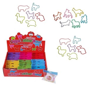 SUPER PIGU | Silikoninės apyrankės vaikams Lucky Bands (24 vnt.)