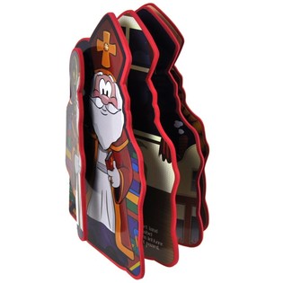 Didelė putplasčio knyga Sinterklaas 30 cm (3 vnt.)