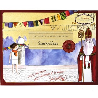 Sinterklaas Eskizų ir Rankdarbių Knyga (11 vnt.)