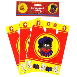 10 Sinterklaas / &Scaron;v. Mikalojaus dovanų mai&scaron;eliai 22 x 16 cm (6 vnt.)