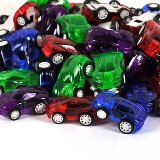 Mini automobilis su inerciniu varikliu 5 cm (25 vnt.)