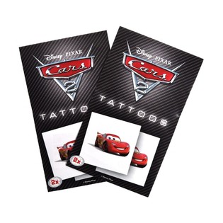 DISNEY CARS 2 TATUIRUOTĖS LIPDUKAI (50 vnt.)