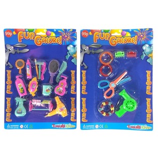 Žaidimų rinkinys mergaitėms Fun Galore ant kortelės 30cm (12 vnt.)