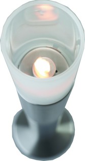 PATENT - Aliejinė lempa Slimline 18,5 cm (1 vnt.)