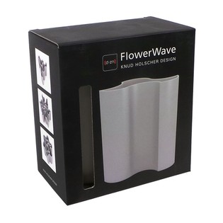 D-ZN - Gėlių Vaza FLOWERWAVE - Balta (1 vnt.)
