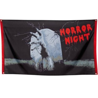 Didelis &bdquo;Horror Night&ldquo; reklamjuostė 150 x 90 cm (7 vnt.)