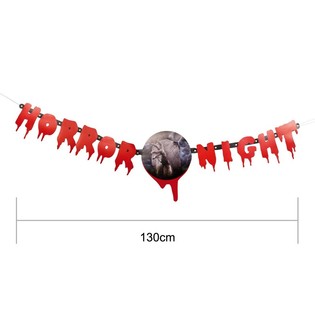RAIDŽIŲ GIRLIANDA &bdquo;HORROR NIGHT&ldquo; 130 CM (2 vnt.)