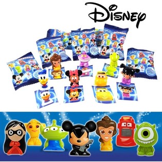 Disney Wikkeez Figūrėlės + Lipdukas Blindbag (300 vnt.)