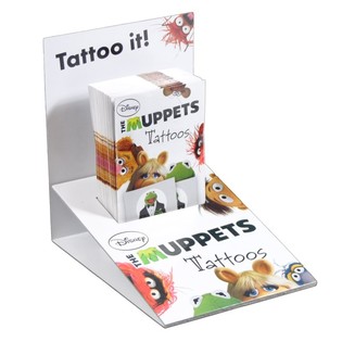 Dviejų dalių &bdquo;Disney&ldquo; tatuiruotės dėžutėje-stende - Modelis: Mapetai (50 vnt.)