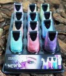 Ingrid Cosmetics Akių Šešėliai Spalvų Mix (14 vnt.)
