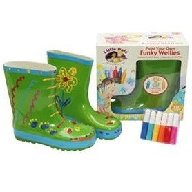 FUNKY WELLIES - NUSISPALVINK SAVO GUMINIUS BATUS PATS - ŽALI / DYDIS: 26