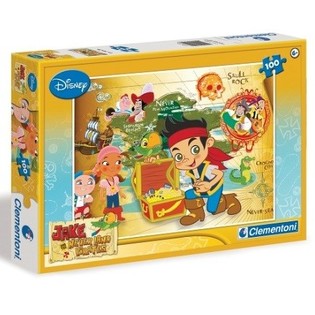 Clementoni Dėlionė Disney Jake 100 Detalių (6 vnt.)