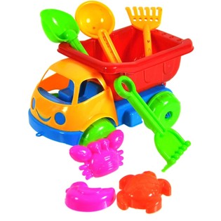 Paplūdimio Žaislų Rinkinys Savivartis 17 cm (10 vnt.)