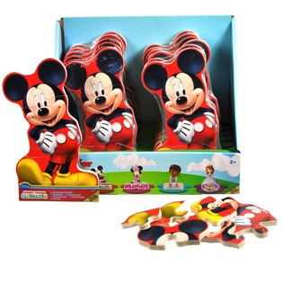 Medinė Disney Mickey Mouse Clubhouse dėlionė ekranėlyje (12 vnt.)