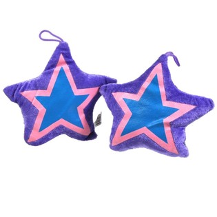 VIOLETINĖ PLIU&Scaron;INĖ ŽVAIGŽDĖ 15 CM (24 vnt.)
