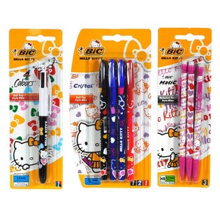 HELLO KITTY BIC RA&Scaron;IKLIAI ASORTI KORTELĖJE (12 vnt.)