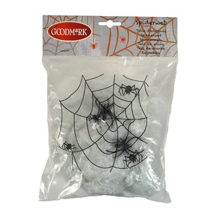 Helovino Dekoratyvinis Voratinklis su 2 Vorais (4 vnt.)