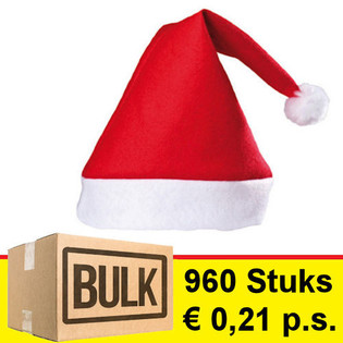 DIDMENINĖS PREKYBOS PASIŪLYMAS: 960 Kalėdinių kepurių