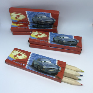 Spalvoti Pie&scaron;tukai Disney Cars - 4 vnt. dėžutėje (48 vnt.)