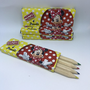 Disney - Minnie Mouse Ma%i Spalvoti Pie%tukai 4 vnt. D%%ut%je (48 vnt.)