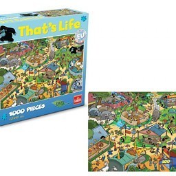 &bdquo;That&rsquo;s Life&ldquo; dėlionė &ndash; Zoologijos sodas, 1000 detalių (1 vnt.)