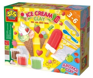 SES Plastilino rinkinys „Ledai“ (4 spalvos) (1 vnt.)