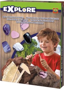 SES Brangakmenių kasinėjimas Rožinė-Violetinė (1 vnt.)