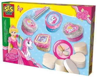 SES Glitter Dream papuo&scaron;alų dėžutės (1 vnt.)